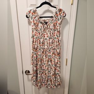 Torrid peasant mini dress